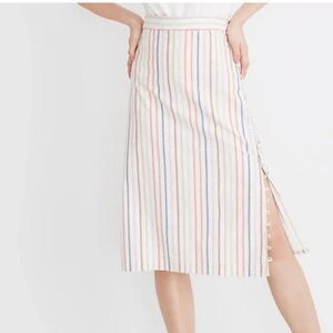 Striped Multi-Color Skirt